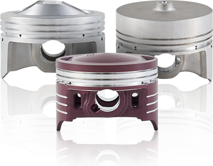 Pistons personnalisés