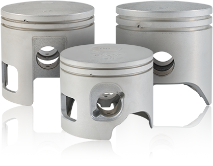 Pistons de moteur hors-bord